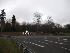 Sports Centre Roundabout felled 2012 - Copy